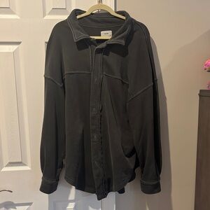 Joah Brown Women's Black Button Down Shirt